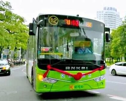 新车上岗,惠州中心城区迎来批量安凯纯电动公交车