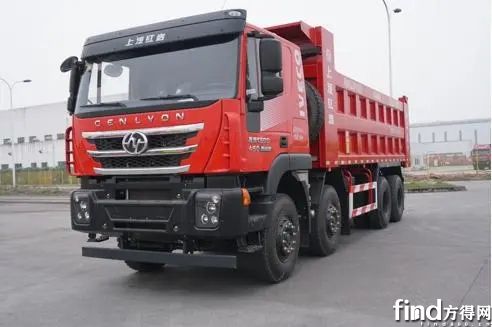 红岩杰狮c500 8*4 重载版自卸车