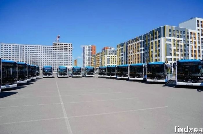 100台客车交付哈萨克斯坦 全部配套玉柴发动机